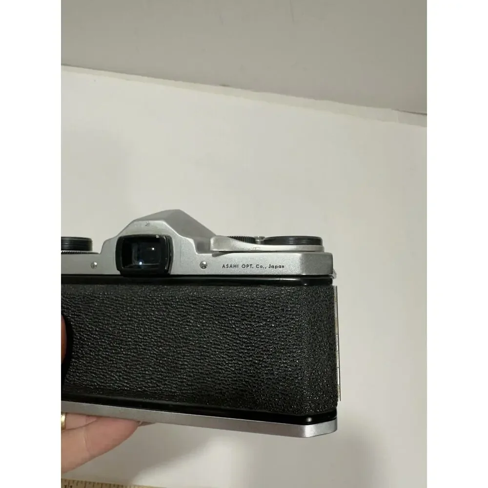 Honeywell Pentax H3 Film SLR Camera + Auto Takumar 55mm f/1.8/55 Lens +‎ Case